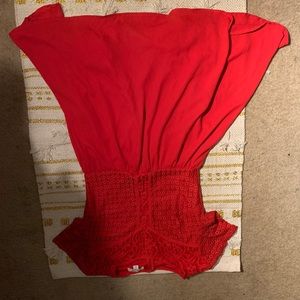 Red Francesca Dress